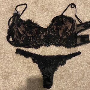 For Love and Lemons Lace Lingerie Set